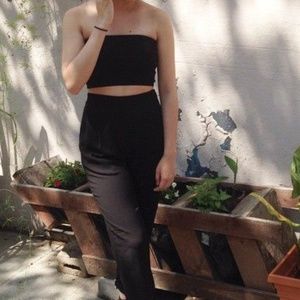 American Apparel Ponte Tube Top
